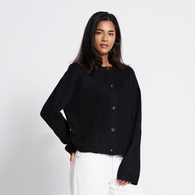 Knit cardigan "Alva" Black